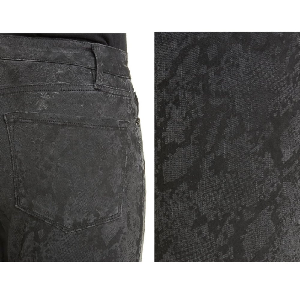 Frame Denim Python Print Skinny Jeans - Picture 4 of 9